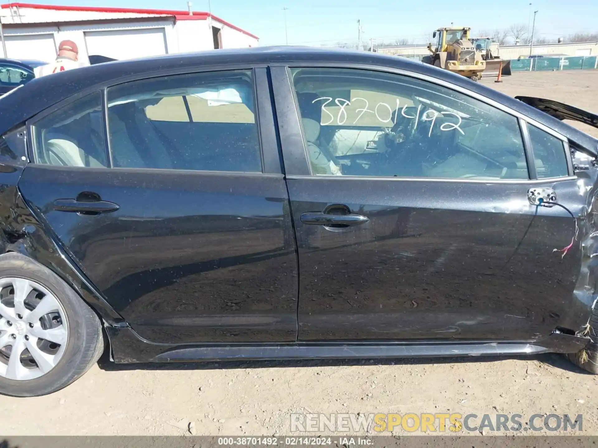 14 Photograph of a damaged car JTDEPRAE2LJ064653 TOYOTA COROLLA 2020