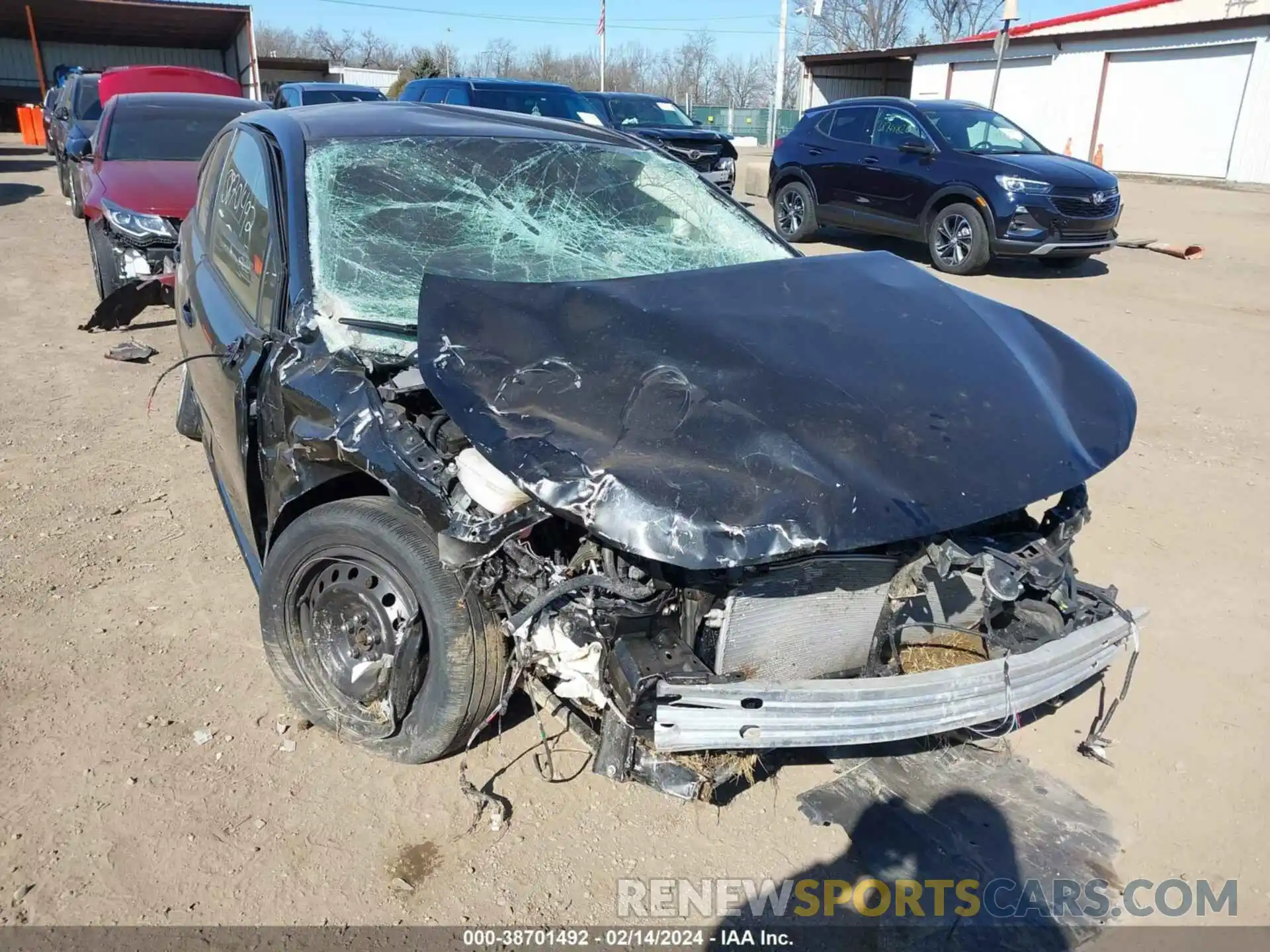 18 Photograph of a damaged car JTDEPRAE2LJ064653 TOYOTA COROLLA 2020