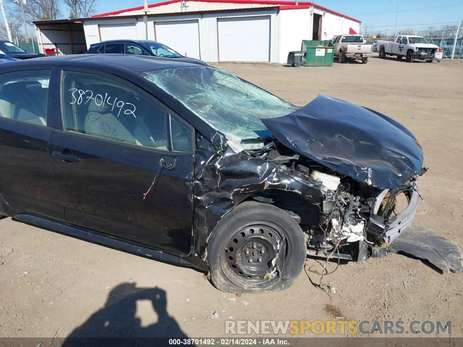 20 Photograph of a damaged car JTDEPRAE2LJ064653 TOYOTA COROLLA 2020