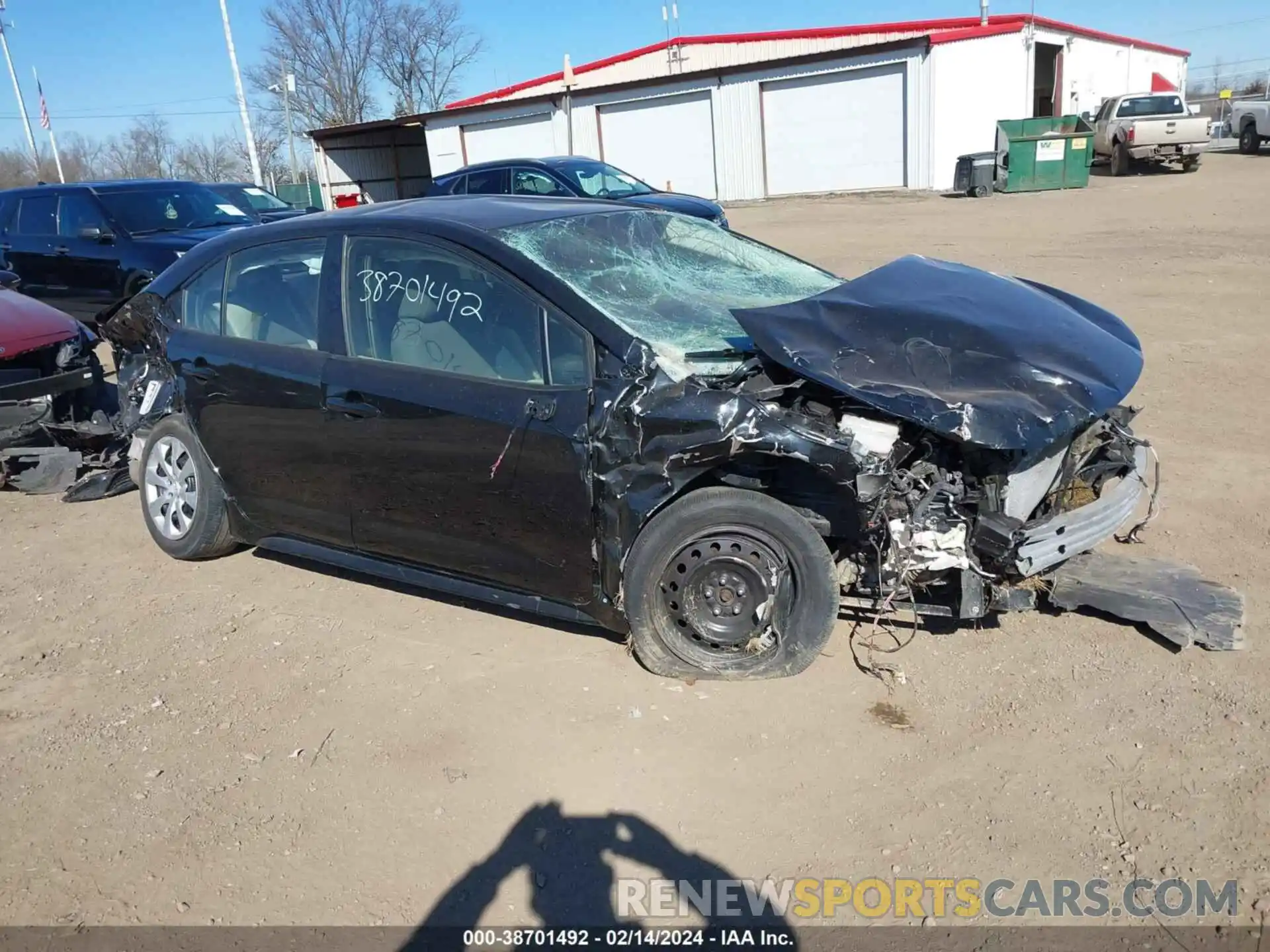 6 Photograph of a damaged car JTDEPRAE2LJ064653 TOYOTA COROLLA 2020