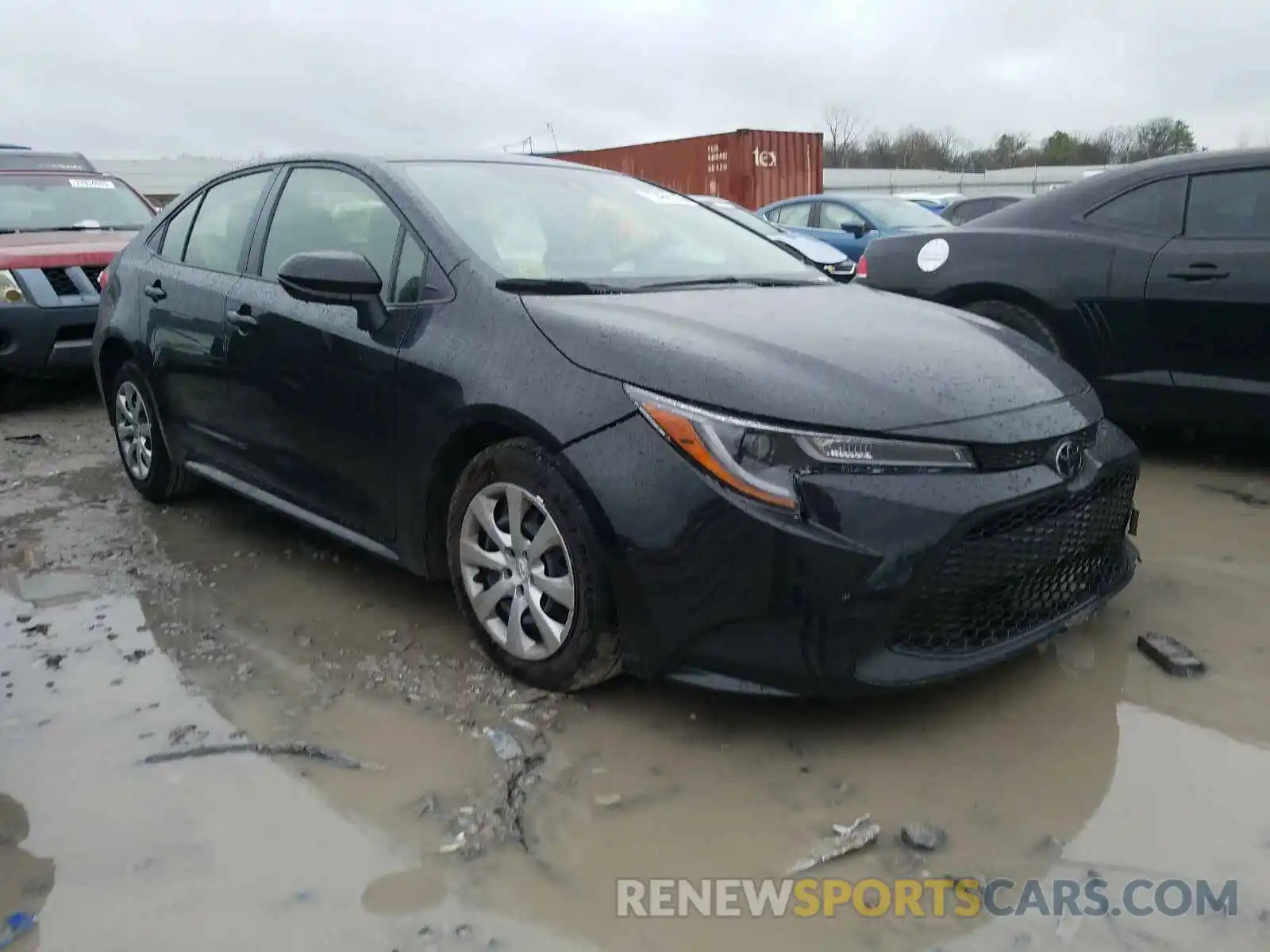 1 Photograph of a damaged car JTDEPRAE2LJ065401 TOYOTA COROLLA 2020