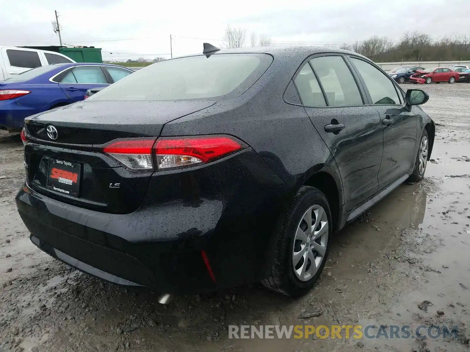 4 Photograph of a damaged car JTDEPRAE2LJ065401 TOYOTA COROLLA 2020