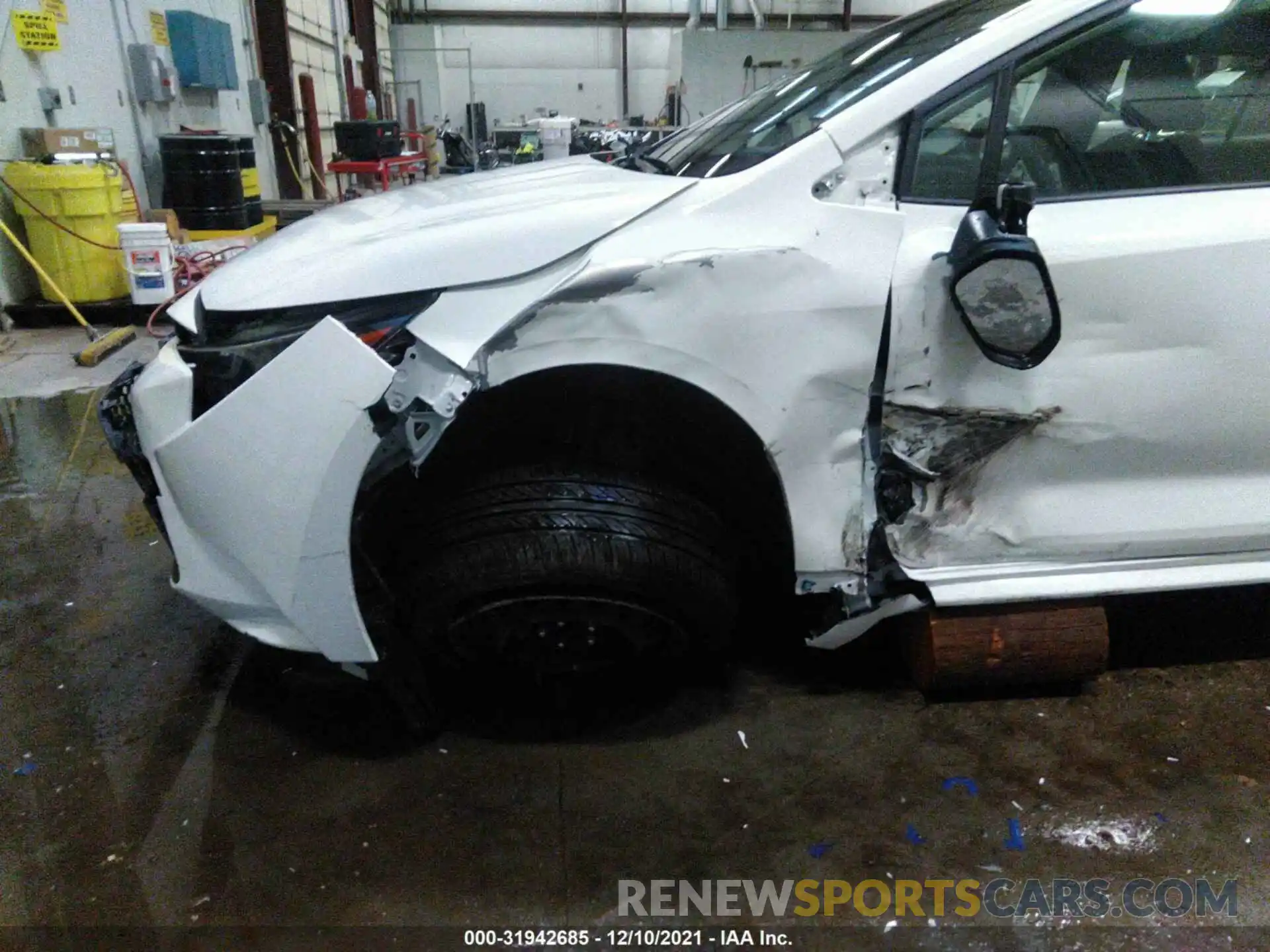 6 Photograph of a damaged car JTDEPRAE2LJ065446 TOYOTA COROLLA 2020