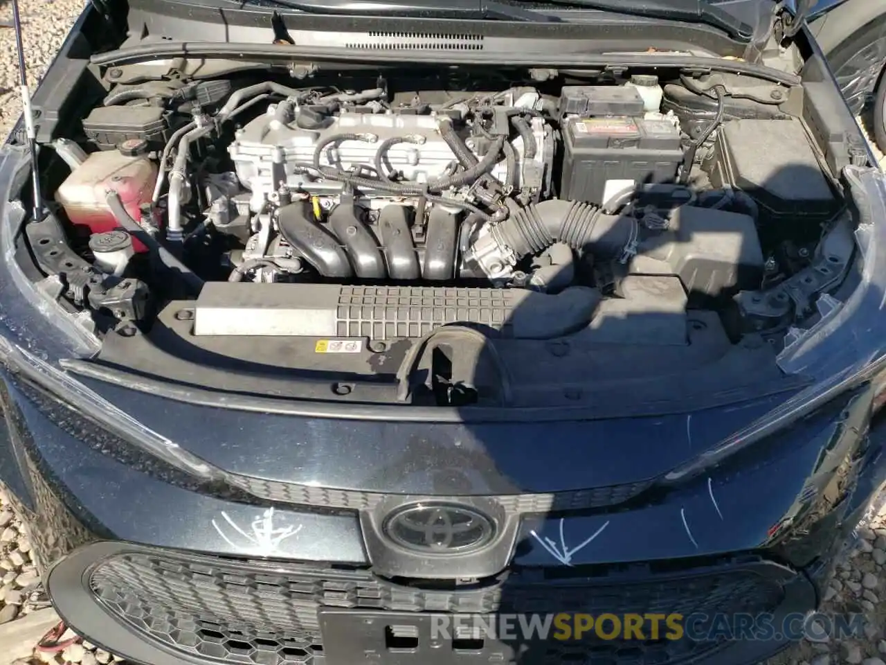 7 Photograph of a damaged car JTDEPRAE2LJ065723 TOYOTA COROLLA 2020