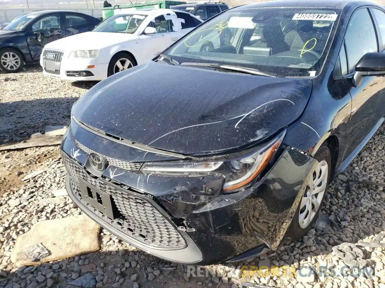 9 Photograph of a damaged car JTDEPRAE2LJ065723 TOYOTA COROLLA 2020