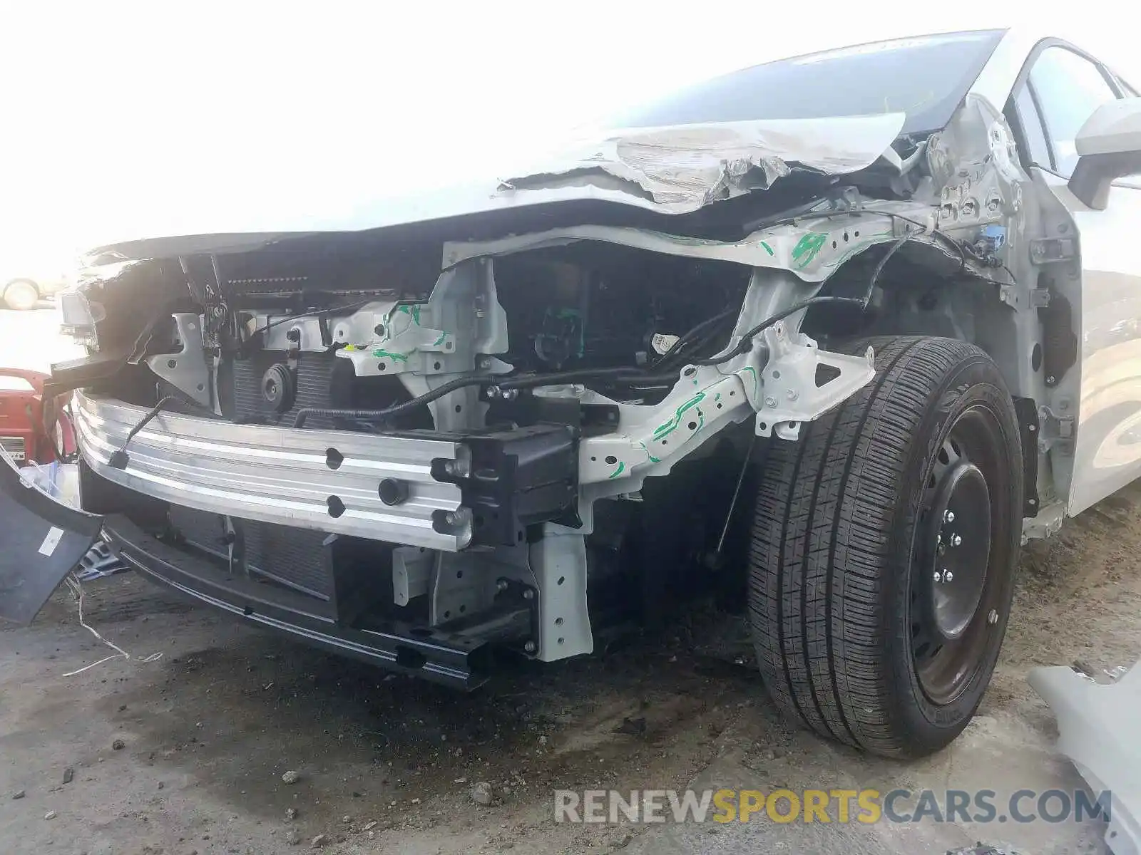 9 Photograph of a damaged car JTDEPRAE2LJ066547 TOYOTA COROLLA 2020