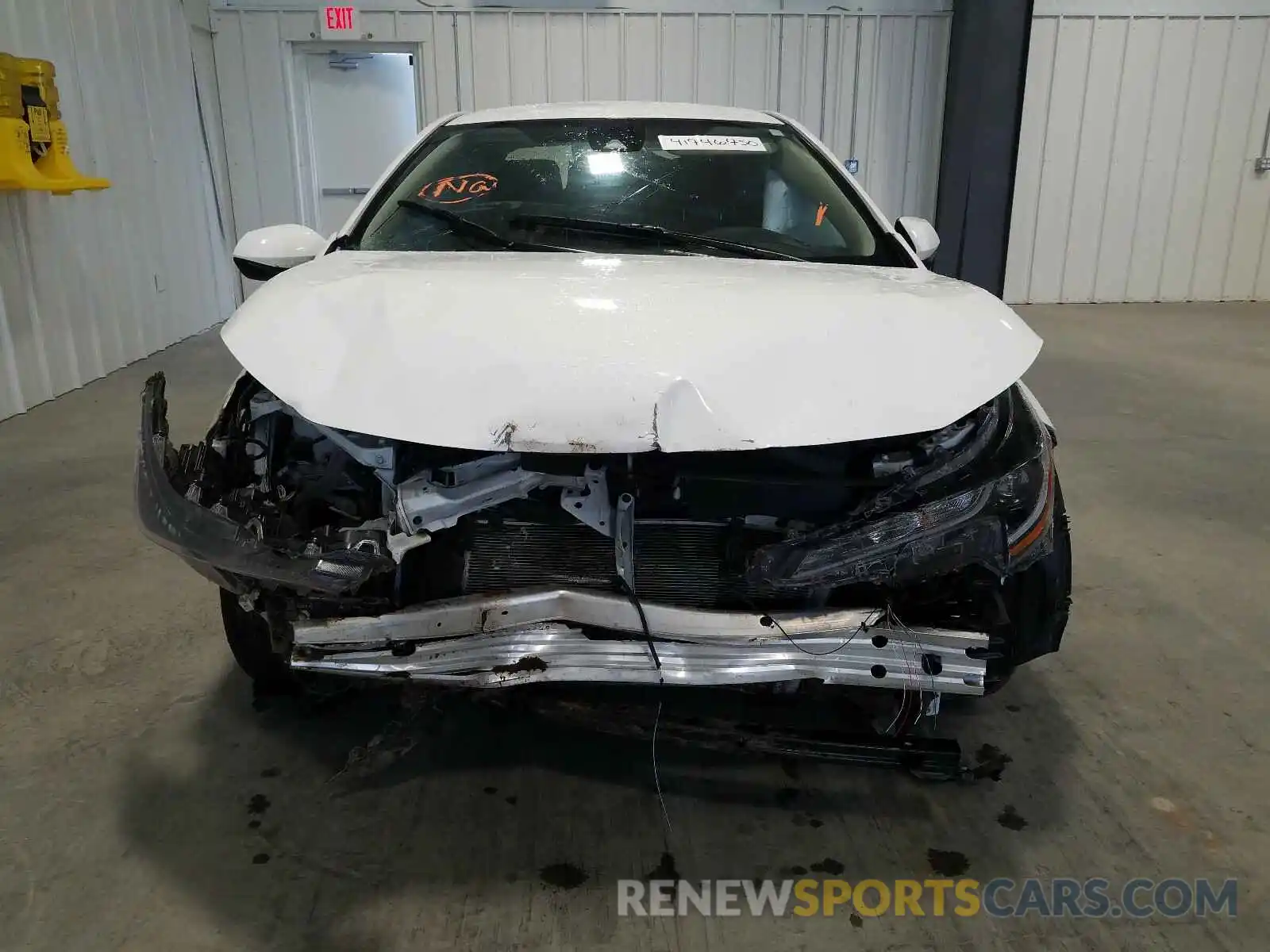 9 Photograph of a damaged car JTDEPRAE2LJ069643 TOYOTA COROLLA 2020