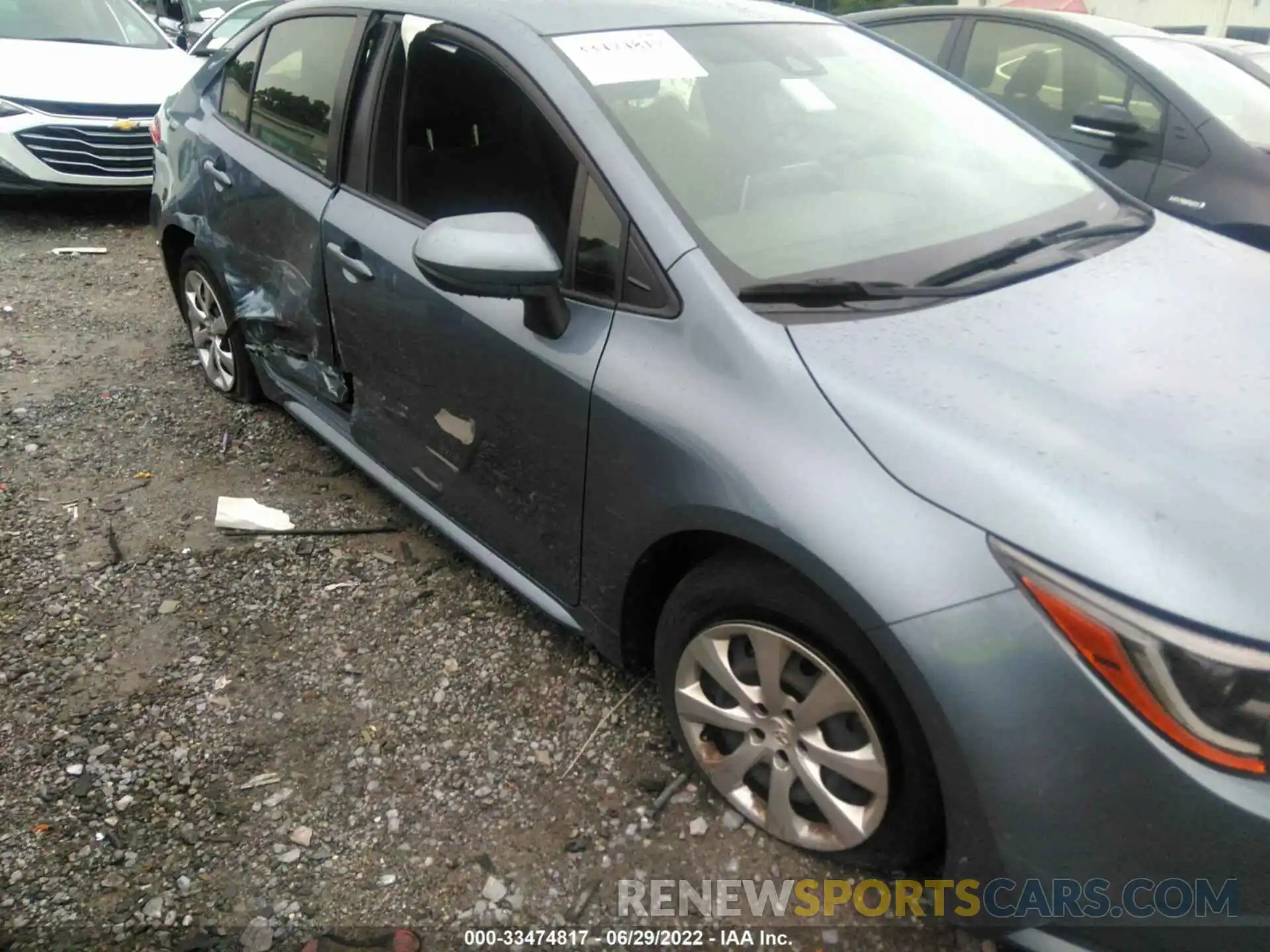 6 Photograph of a damaged car JTDEPRAE2LJ069691 TOYOTA COROLLA 2020