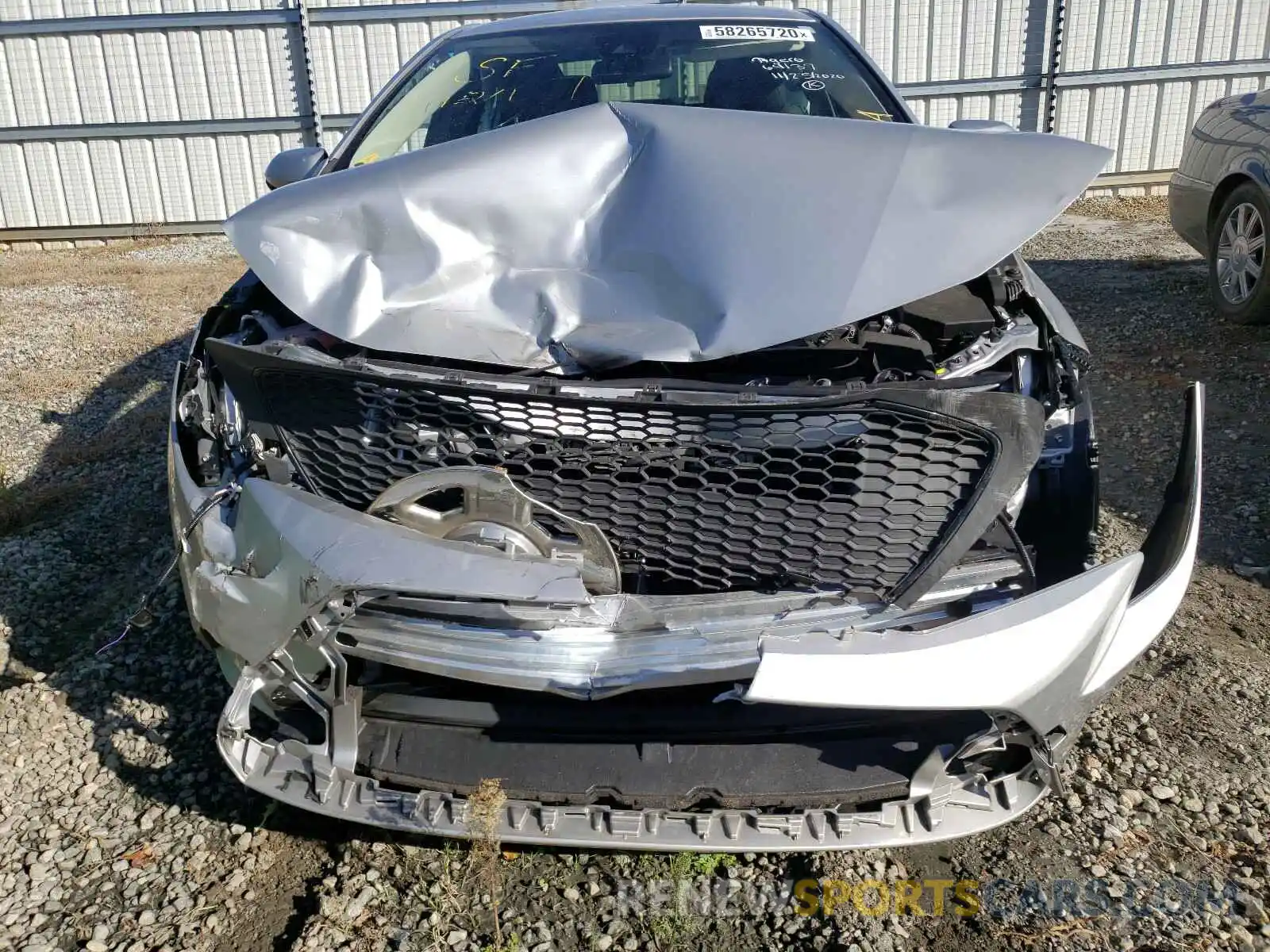 6 Фотография поврежденного автомобиля JTDEPRAE2LJ070386 TOYOTA COROLLA 2020
