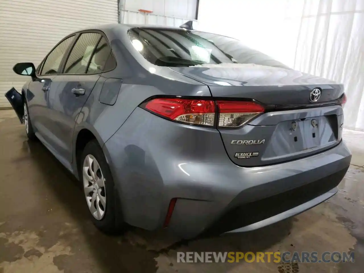 3 Photograph of a damaged car JTDEPRAE2LJ071151 TOYOTA COROLLA 2020