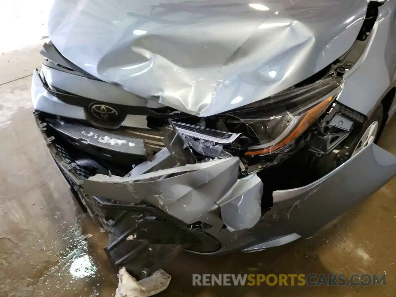 9 Photograph of a damaged car JTDEPRAE2LJ071151 TOYOTA COROLLA 2020