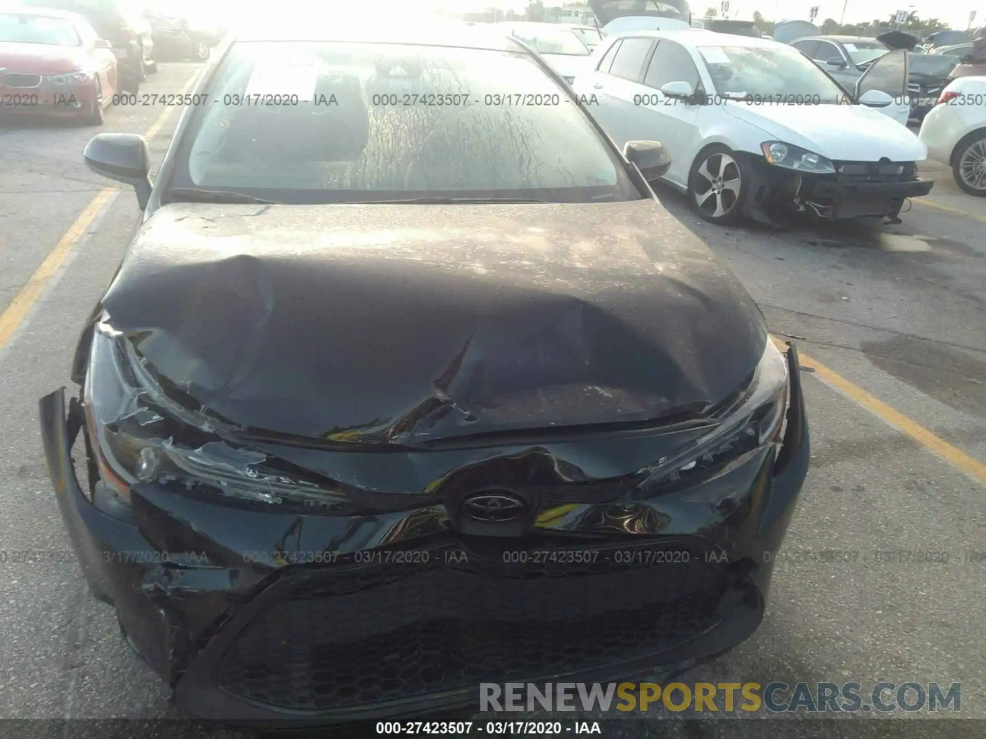 6 Photograph of a damaged car JTDEPRAE2LJ072932 TOYOTA COROLLA 2020