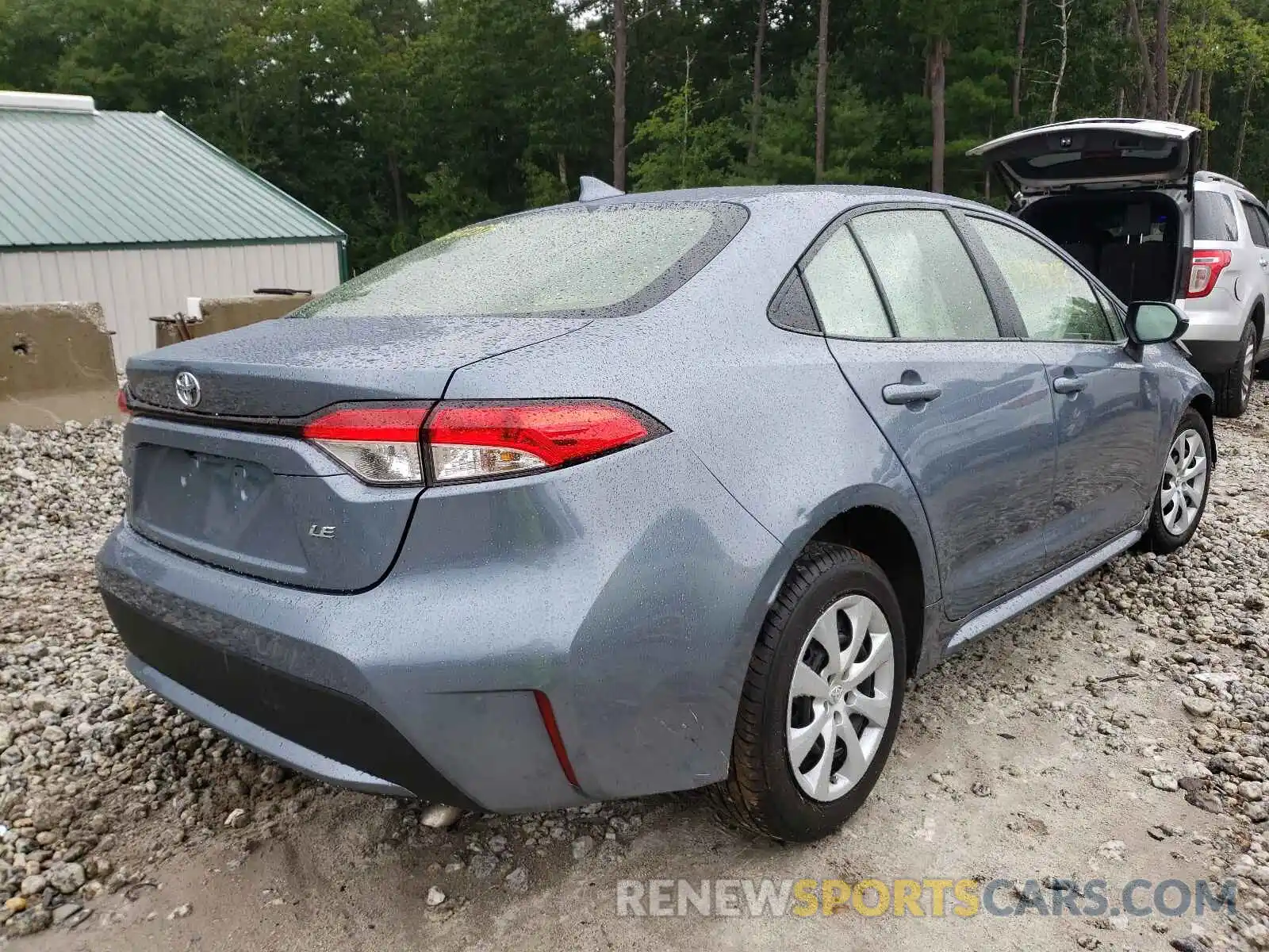 4 Photograph of a damaged car JTDEPRAE2LJ073224 TOYOTA COROLLA 2020