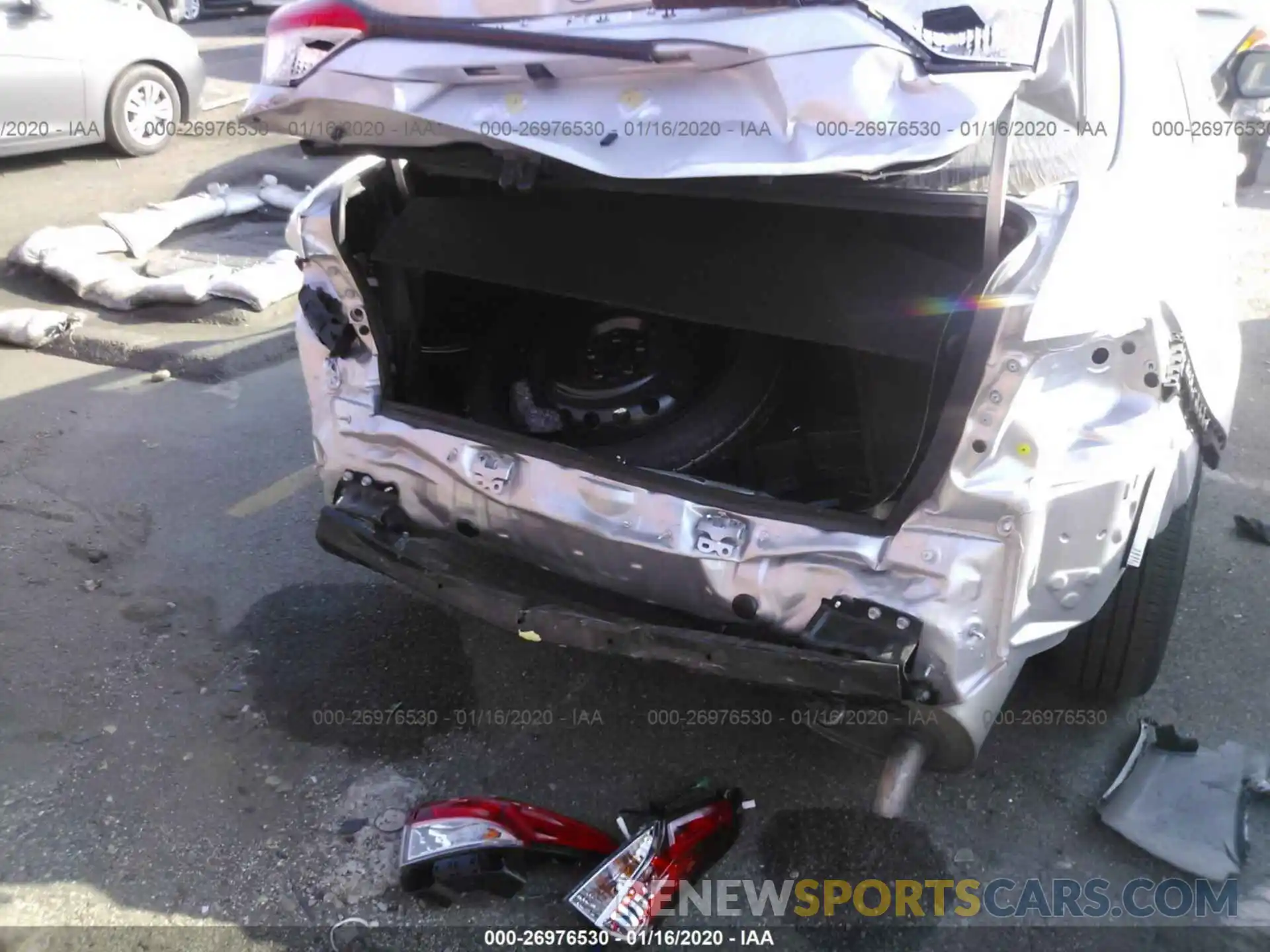 6 Photograph of a damaged car JTDEPRAE2LJ073658 TOYOTA COROLLA 2020