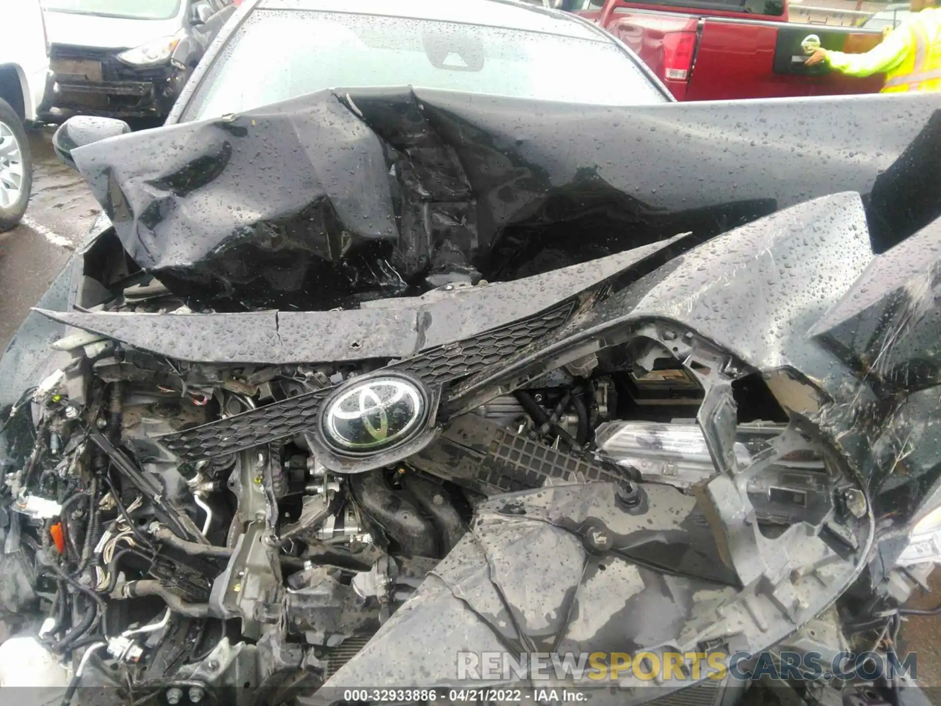 10 Photograph of a damaged car JTDEPRAE2LJ079721 TOYOTA COROLLA 2020