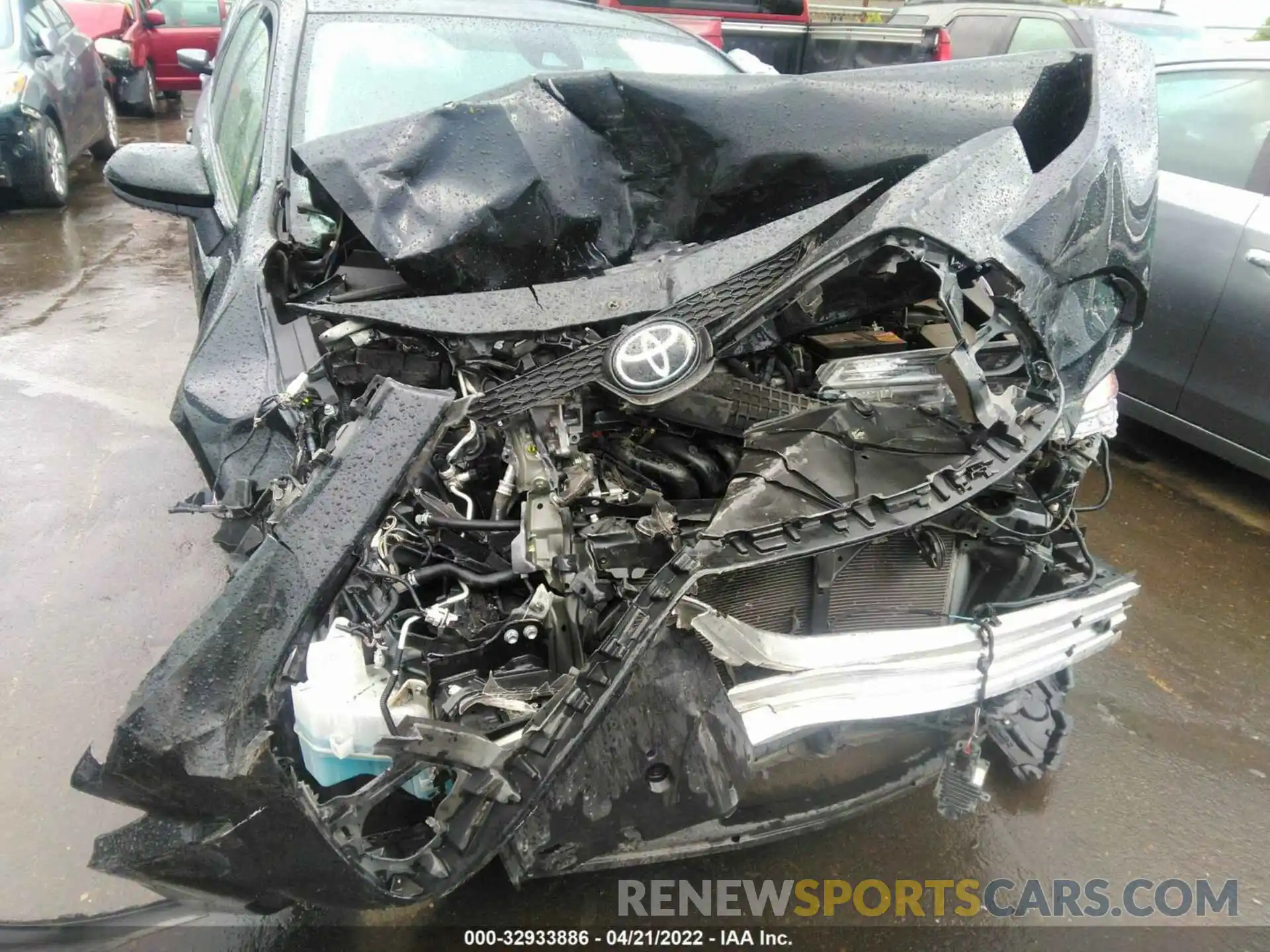 6 Photograph of a damaged car JTDEPRAE2LJ079721 TOYOTA COROLLA 2020