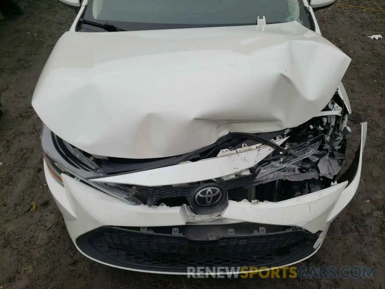 7 Photograph of a damaged car JTDEPRAE2LJ079735 TOYOTA COROLLA 2020