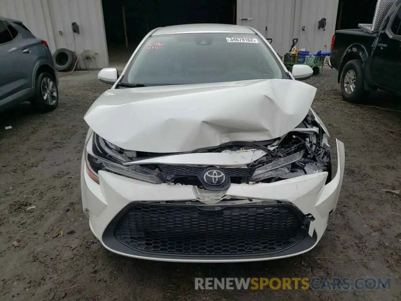 9 Photograph of a damaged car JTDEPRAE2LJ079735 TOYOTA COROLLA 2020