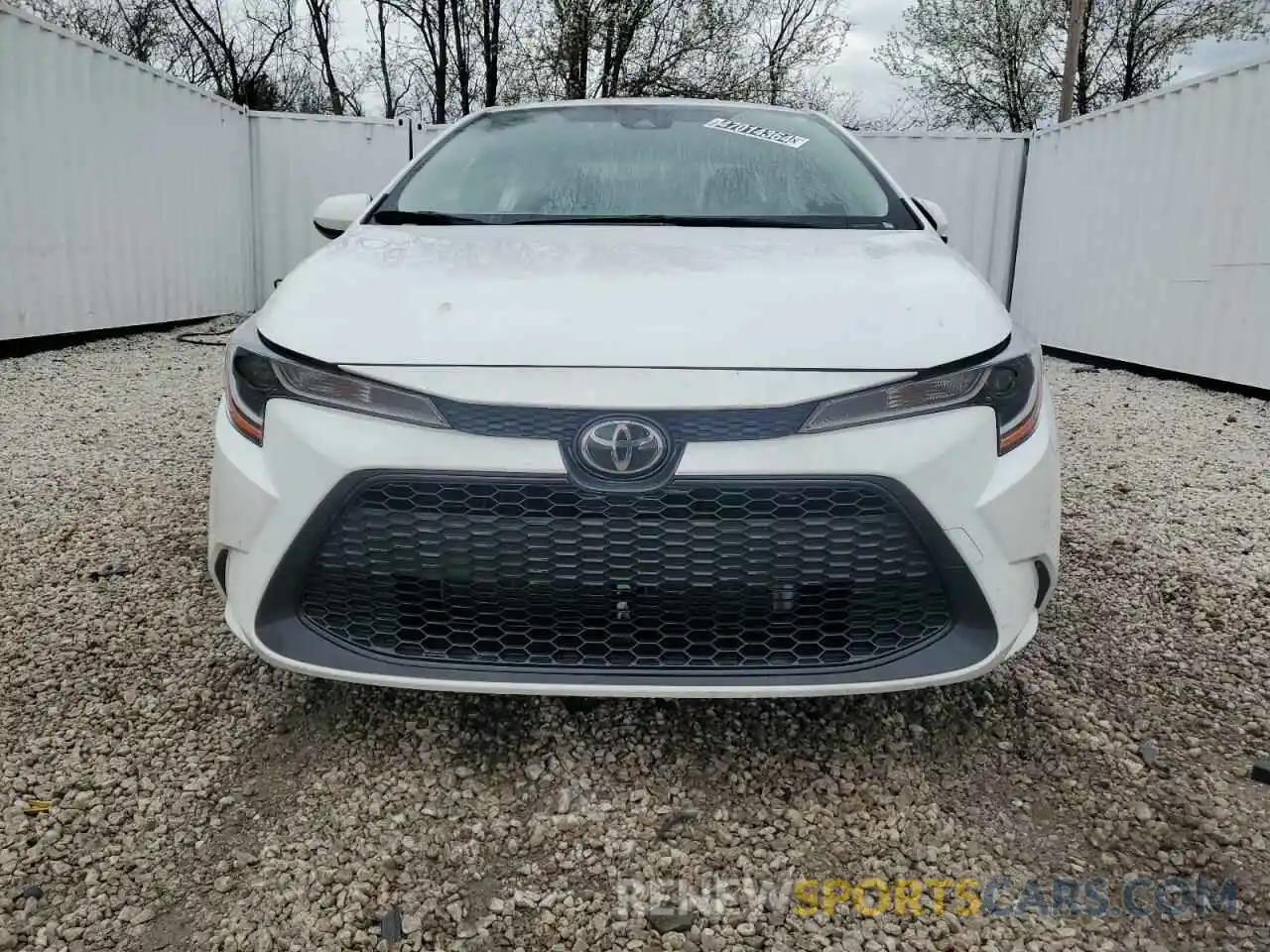 5 Photograph of a damaged car JTDEPRAE2LJ082277 TOYOTA COROLLA 2020