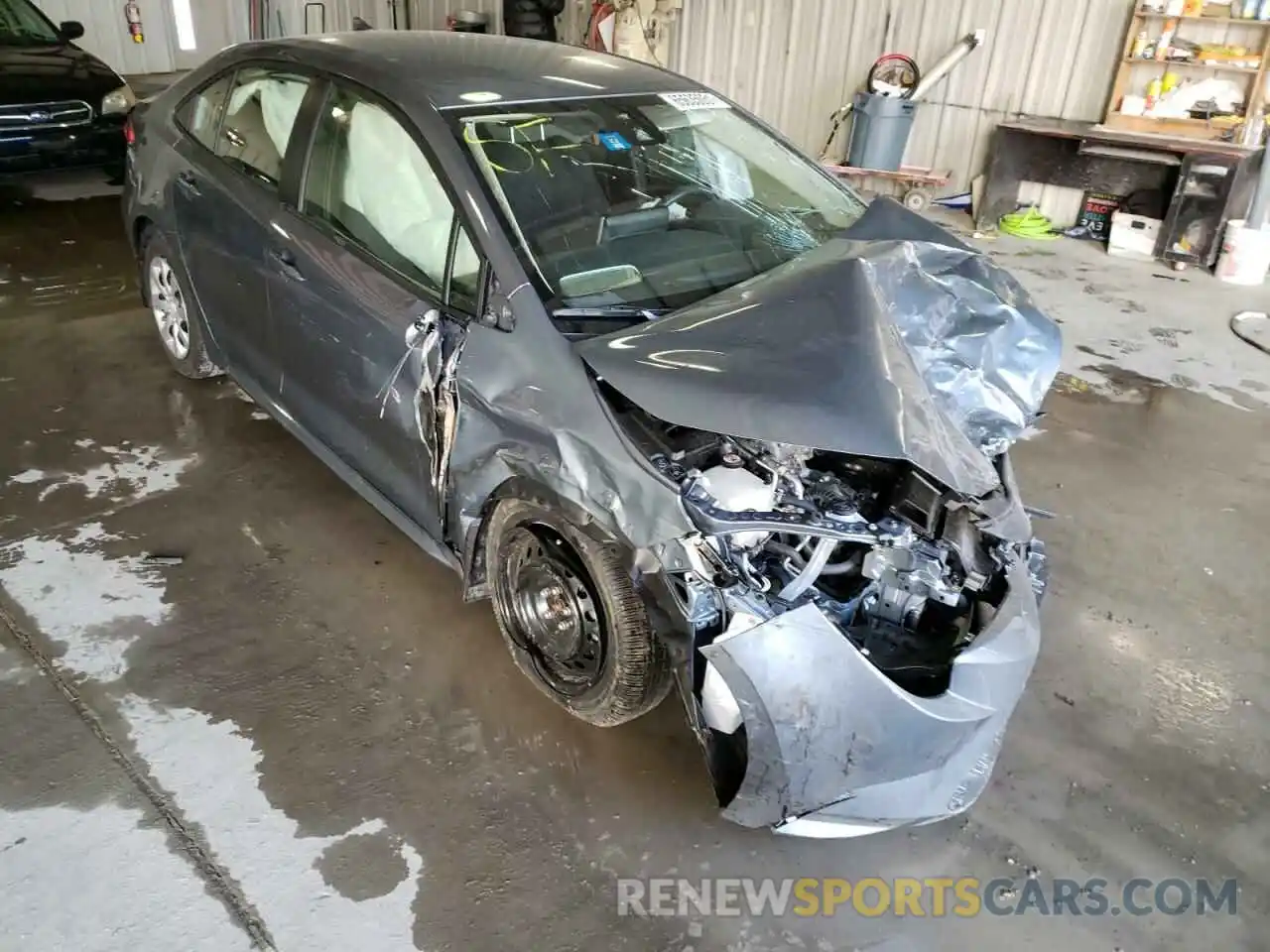 1 Photograph of a damaged car JTDEPRAE2LJ082375 TOYOTA COROLLA 2020