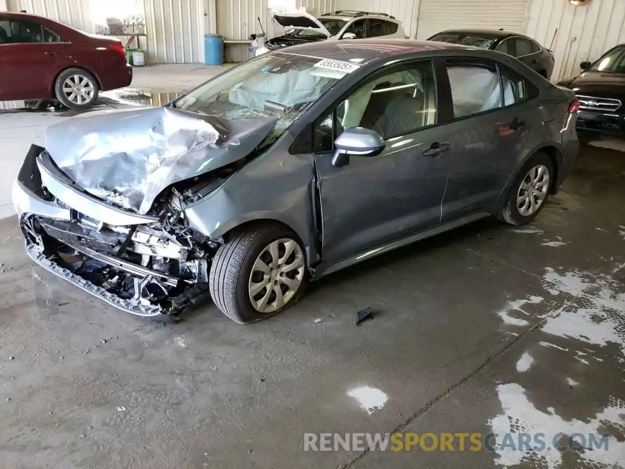 2 Photograph of a damaged car JTDEPRAE2LJ082375 TOYOTA COROLLA 2020