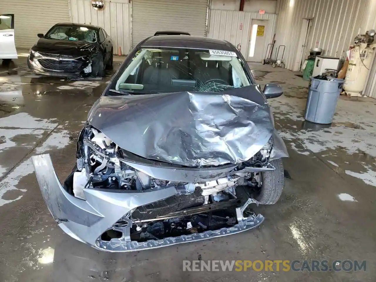 9 Photograph of a damaged car JTDEPRAE2LJ082375 TOYOTA COROLLA 2020