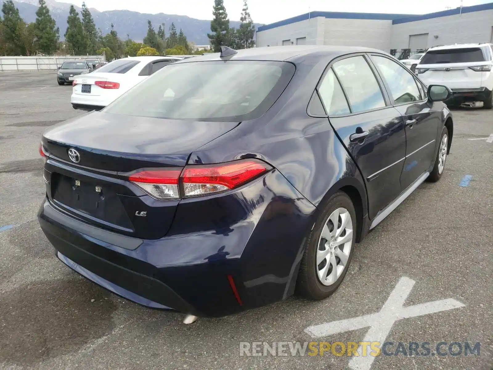 4 Photograph of a damaged car JTDEPRAE2LJ082540 TOYOTA COROLLA 2020