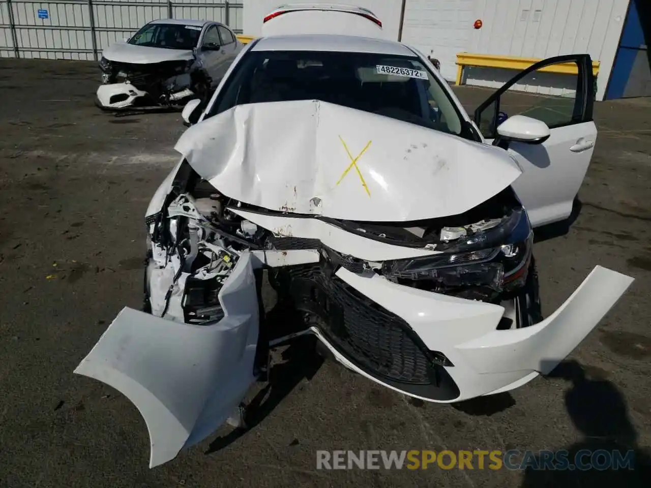 7 Photograph of a damaged car JTDEPRAE2LJ083400 TOYOTA COROLLA 2020