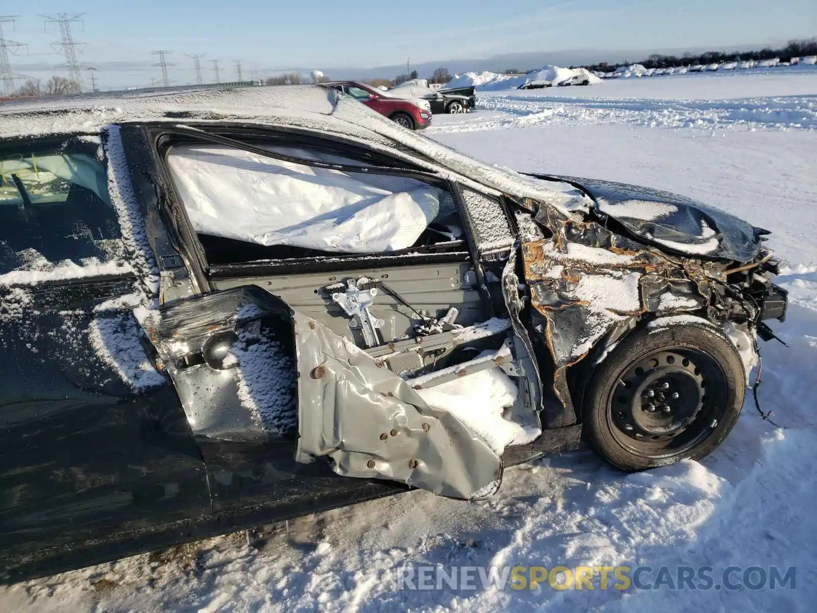 9 Фотография поврежденного автомобиля JTDEPRAE2LJ083512 TOYOTA COROLLA 2020