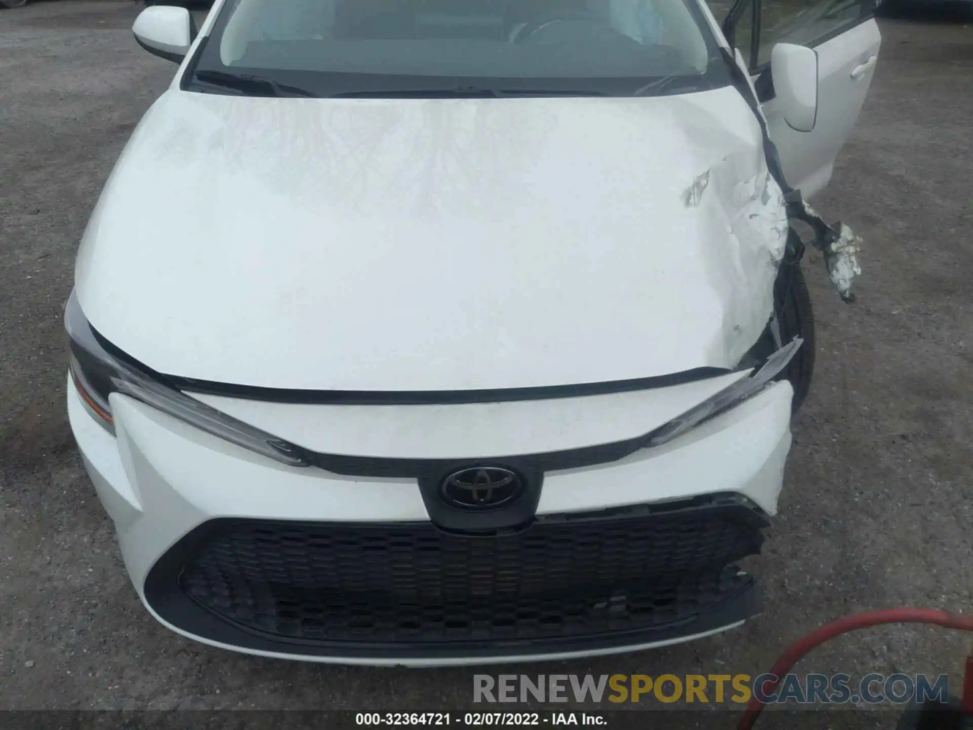 10 Photograph of a damaged car JTDEPRAE2LJ084854 TOYOTA COROLLA 2020