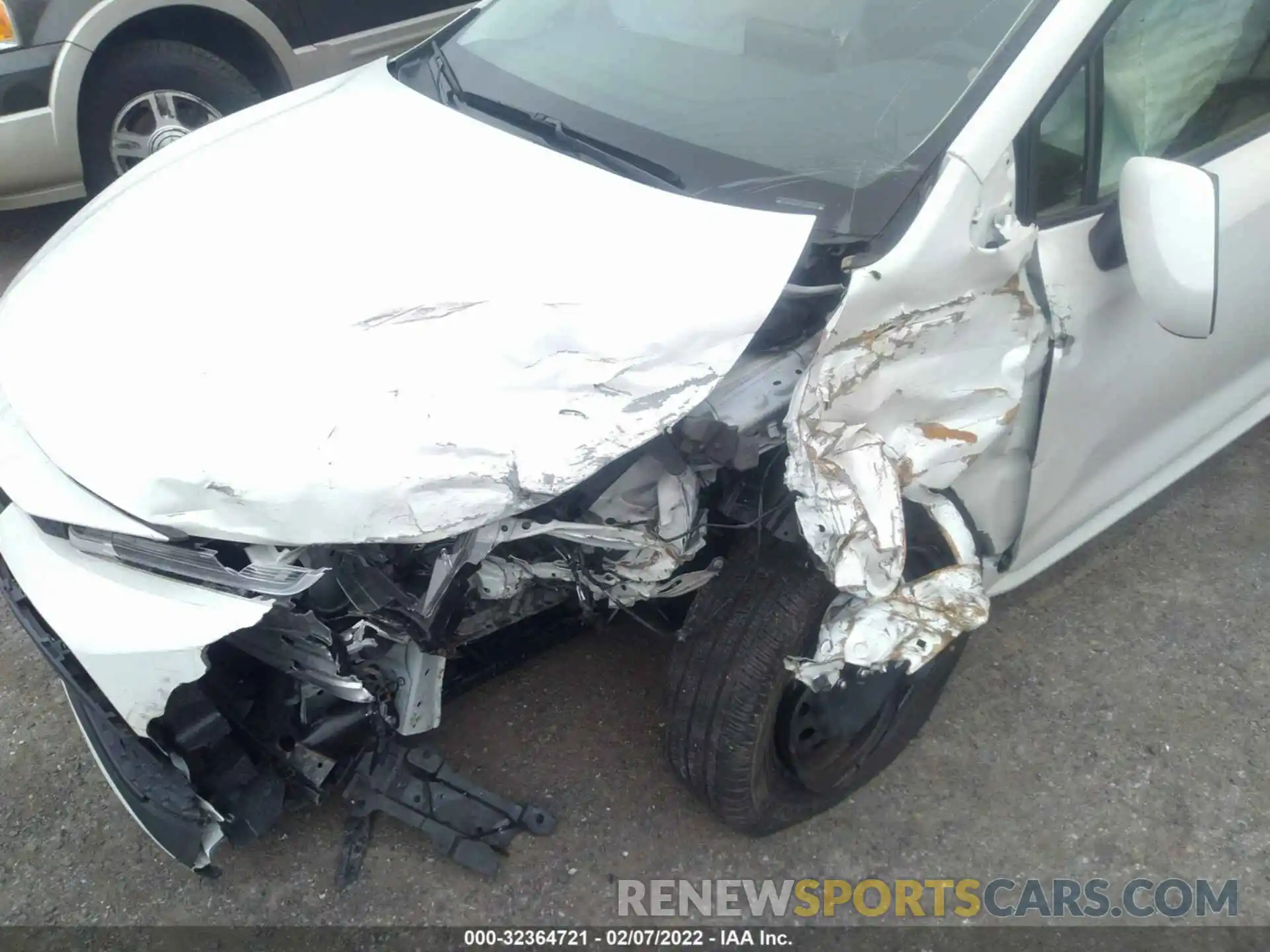 6 Photograph of a damaged car JTDEPRAE2LJ084854 TOYOTA COROLLA 2020