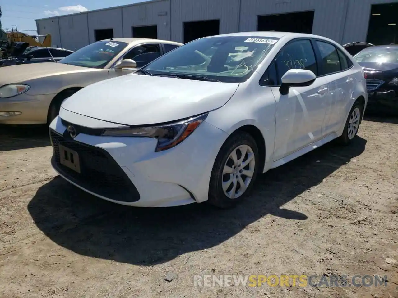 2 Photograph of a damaged car JTDEPRAE2LJ084918 TOYOTA COROLLA 2020