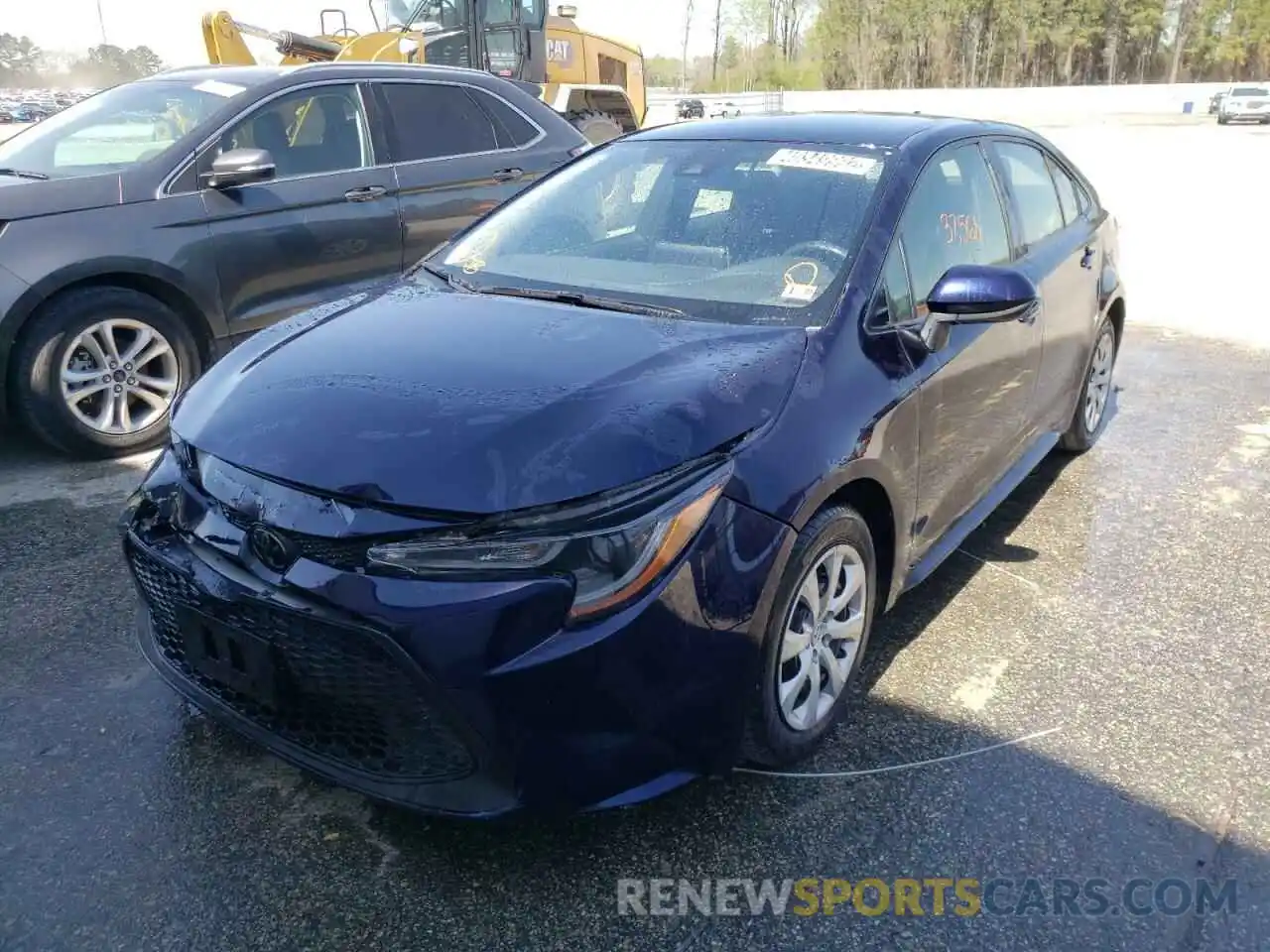 2 Photograph of a damaged car JTDEPRAE2LJ086247 TOYOTA COROLLA 2020