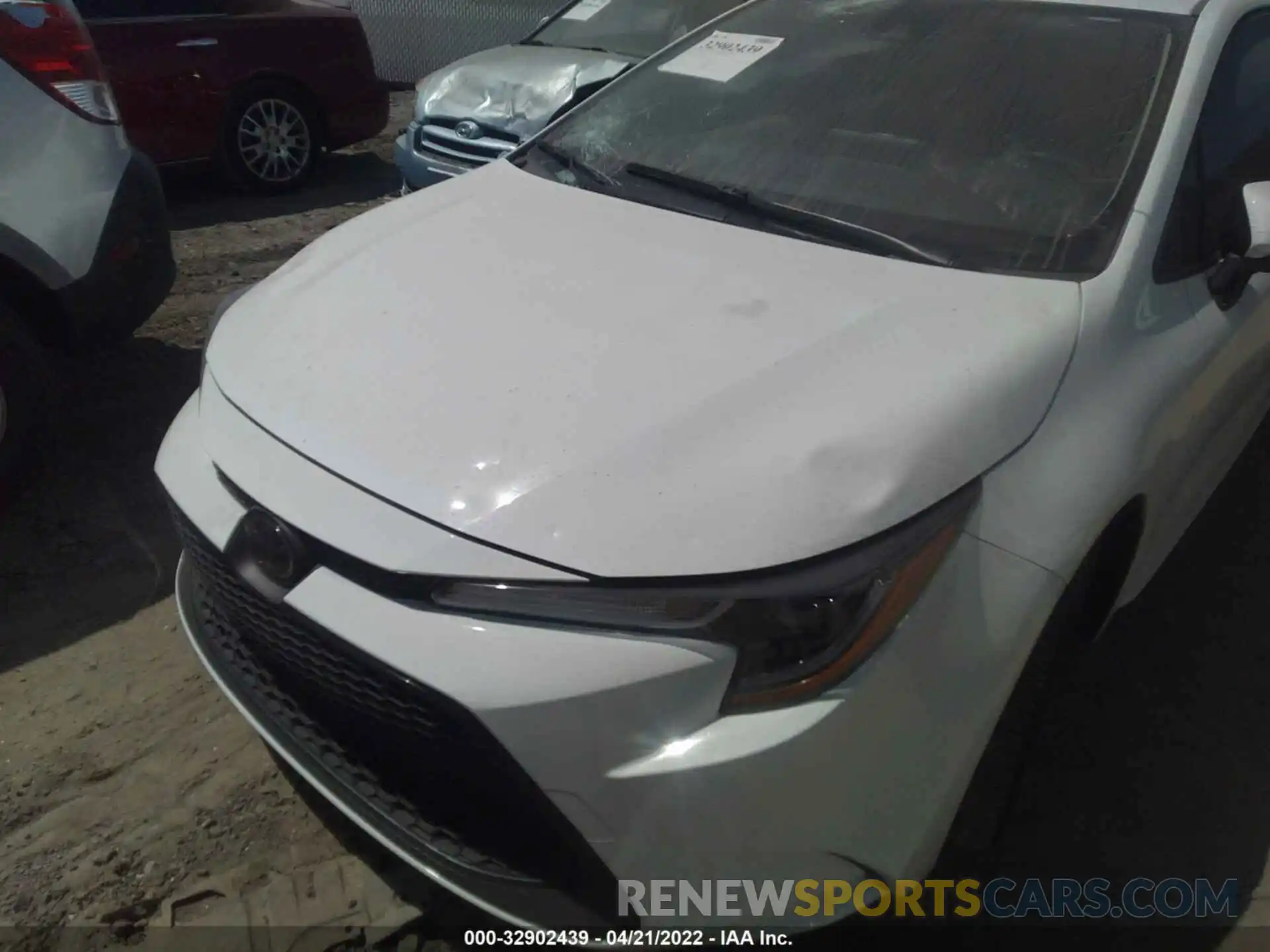 6 Photograph of a damaged car JTDEPRAE2LJ086555 TOYOTA COROLLA 2020