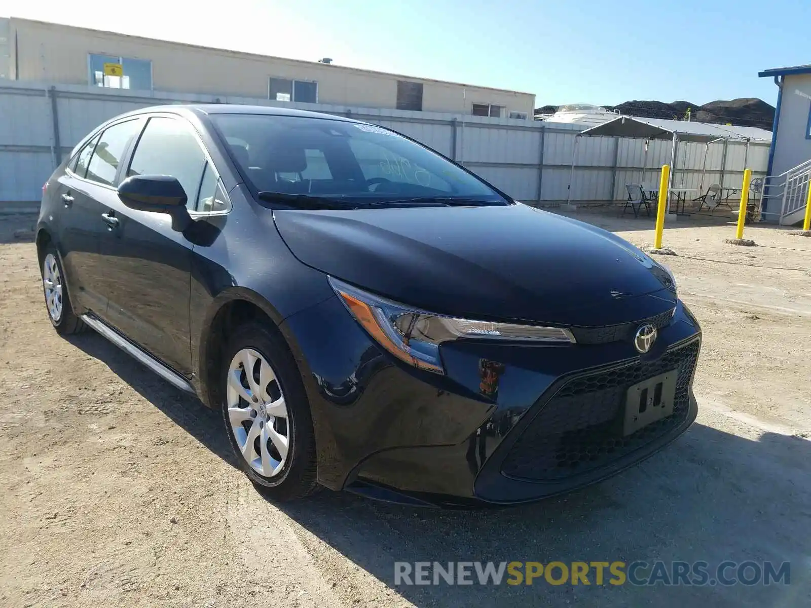 1 Photograph of a damaged car JTDEPRAE2LJ087205 TOYOTA COROLLA 2020