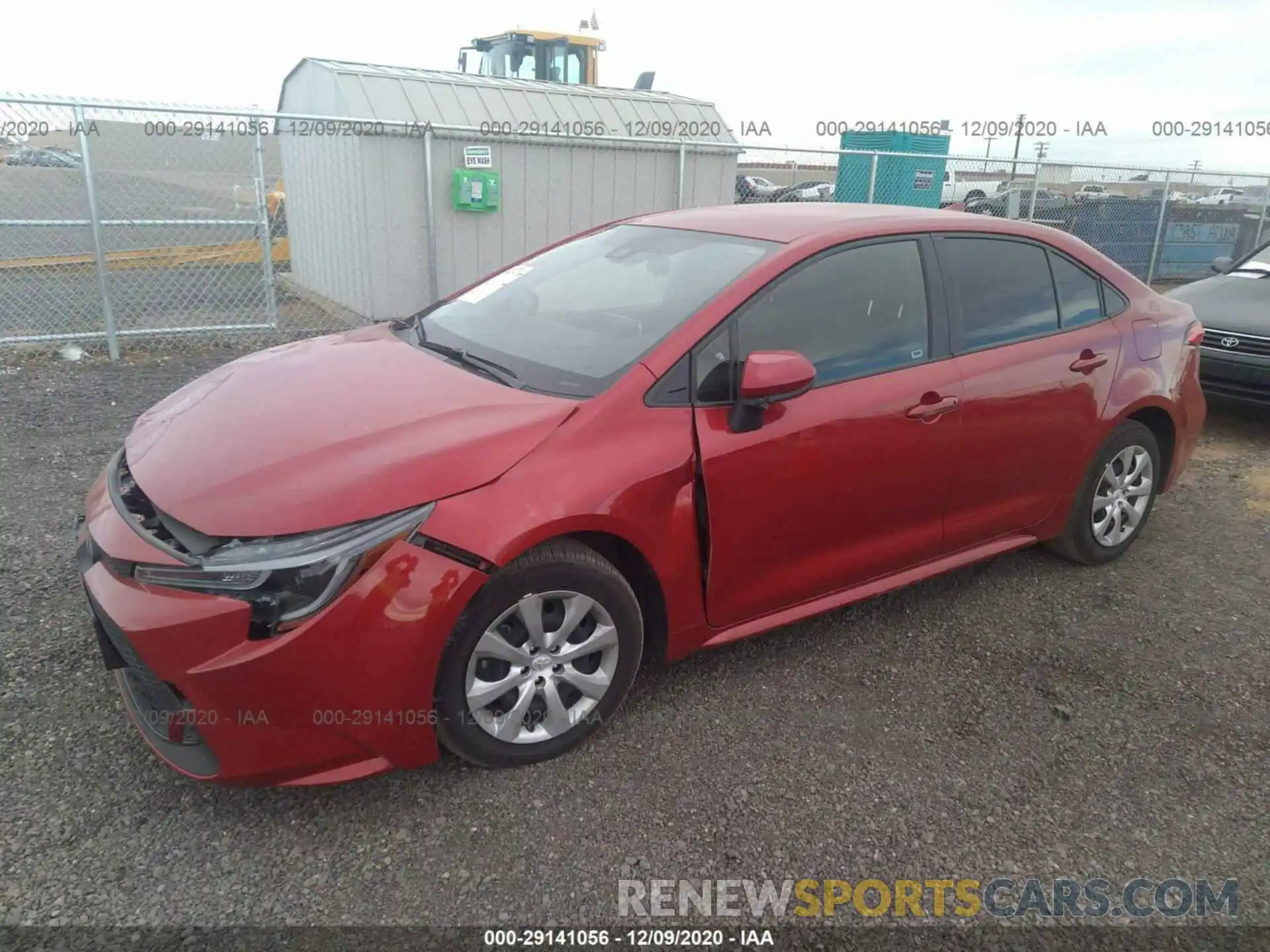 2 Photograph of a damaged car JTDEPRAE2LJ089519 TOYOTA COROLLA 2020