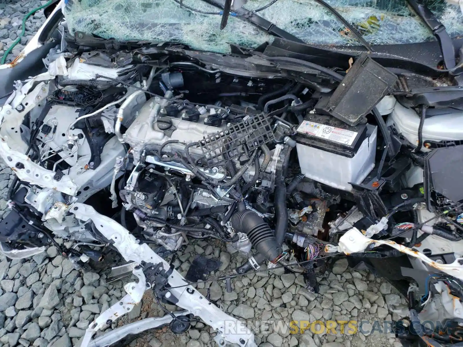 7 Photograph of a damaged car JTDEPRAE2LJ090038 TOYOTA COROLLA 2020