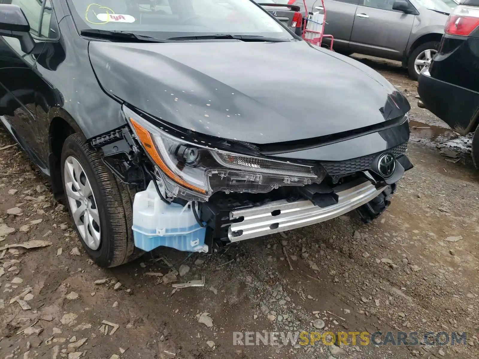 9 Photograph of a damaged car JTDEPRAE2LJ090055 TOYOTA COROLLA 2020