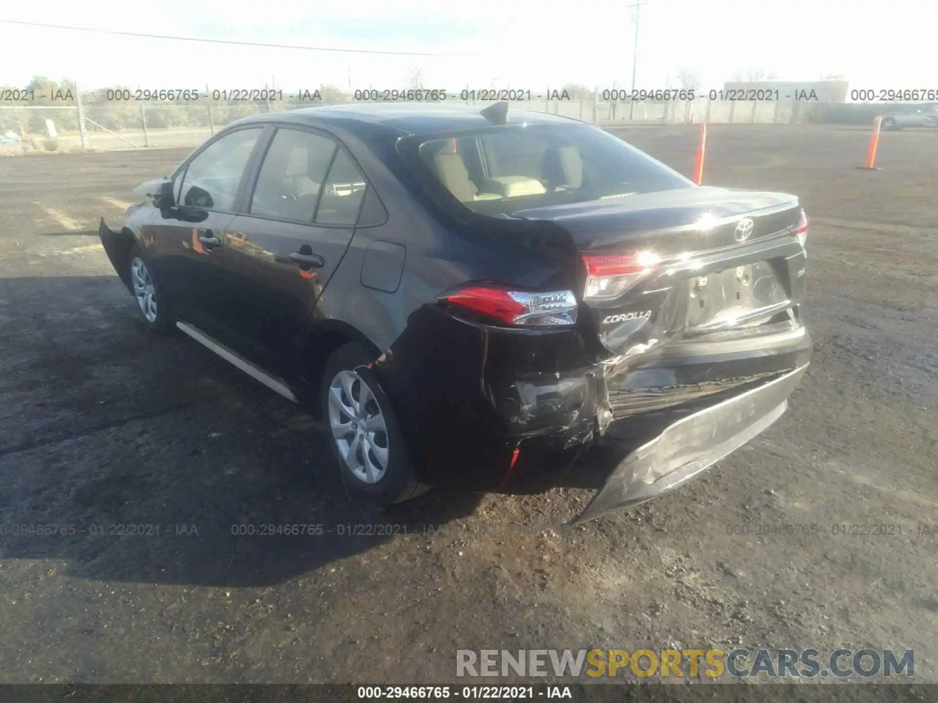 6 Photograph of a damaged car JTDEPRAE2LJ090234 TOYOTA COROLLA 2020