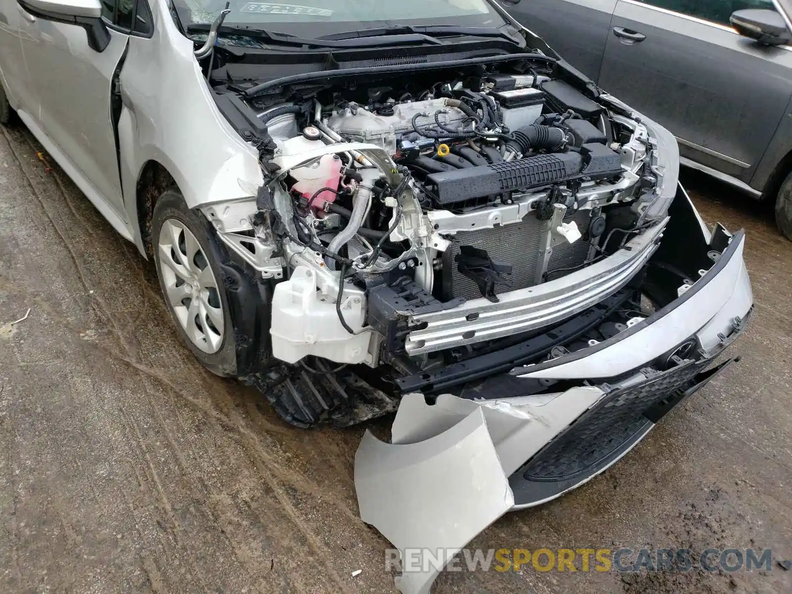 9 Photograph of a damaged car JTDEPRAE2LJ090265 TOYOTA COROLLA 2020