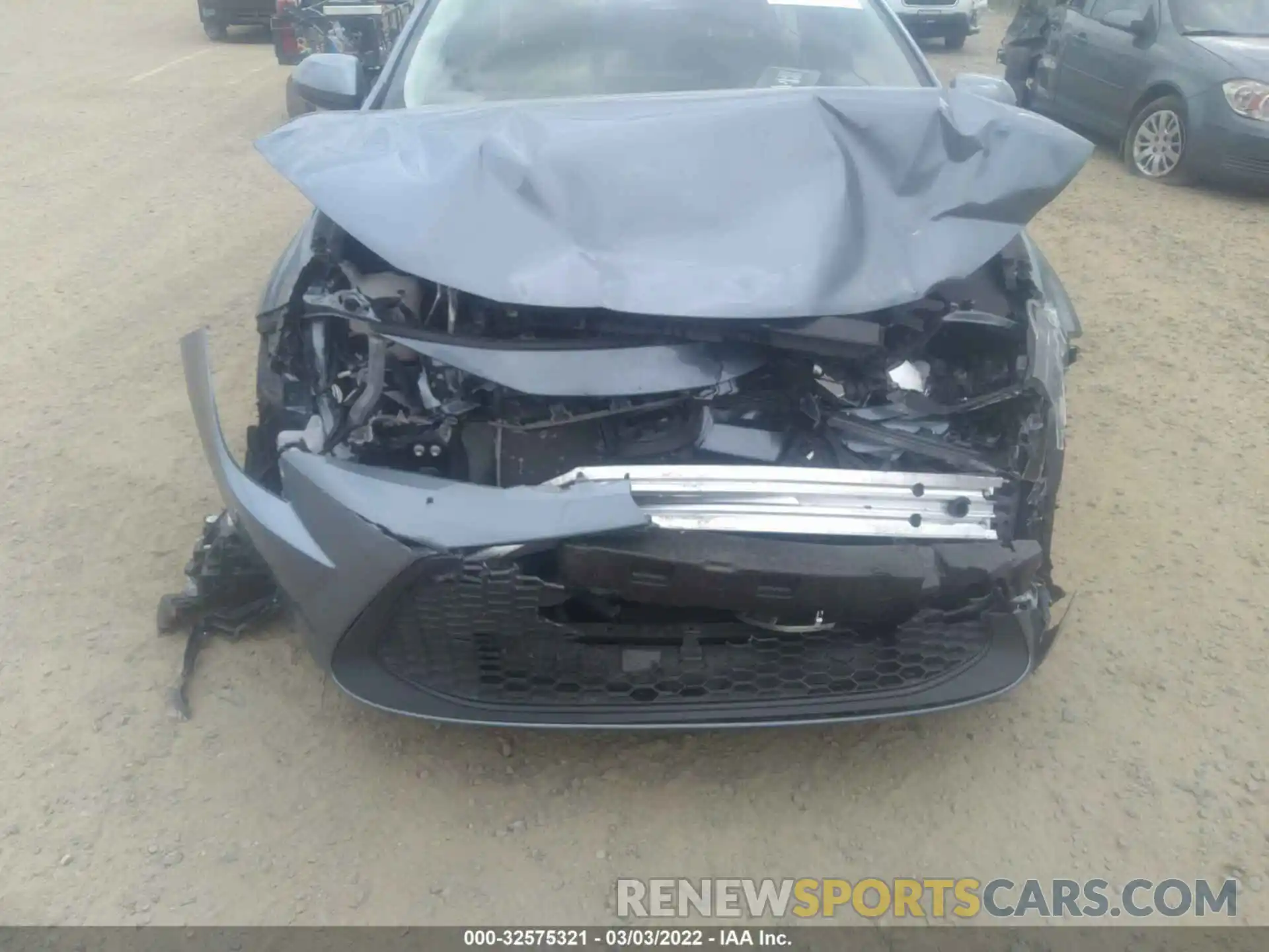 6 Photograph of a damaged car JTDEPRAE2LJ090380 TOYOTA COROLLA 2020