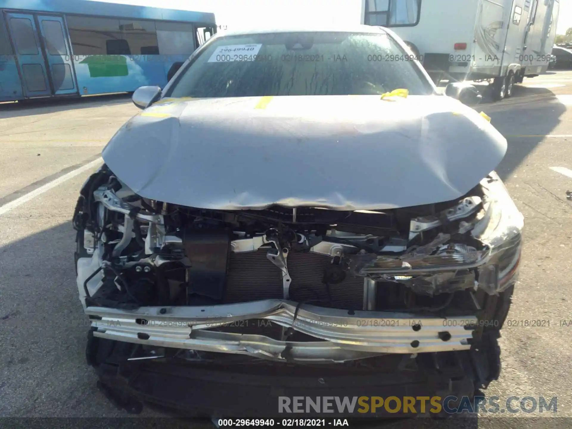 6 Photograph of a damaged car JTDEPRAE2LJ092050 TOYOTA COROLLA 2020