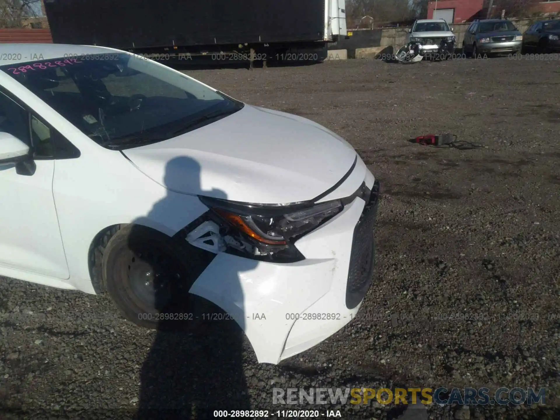 6 Photograph of a damaged car JTDEPRAE2LJ093621 TOYOTA COROLLA 2020