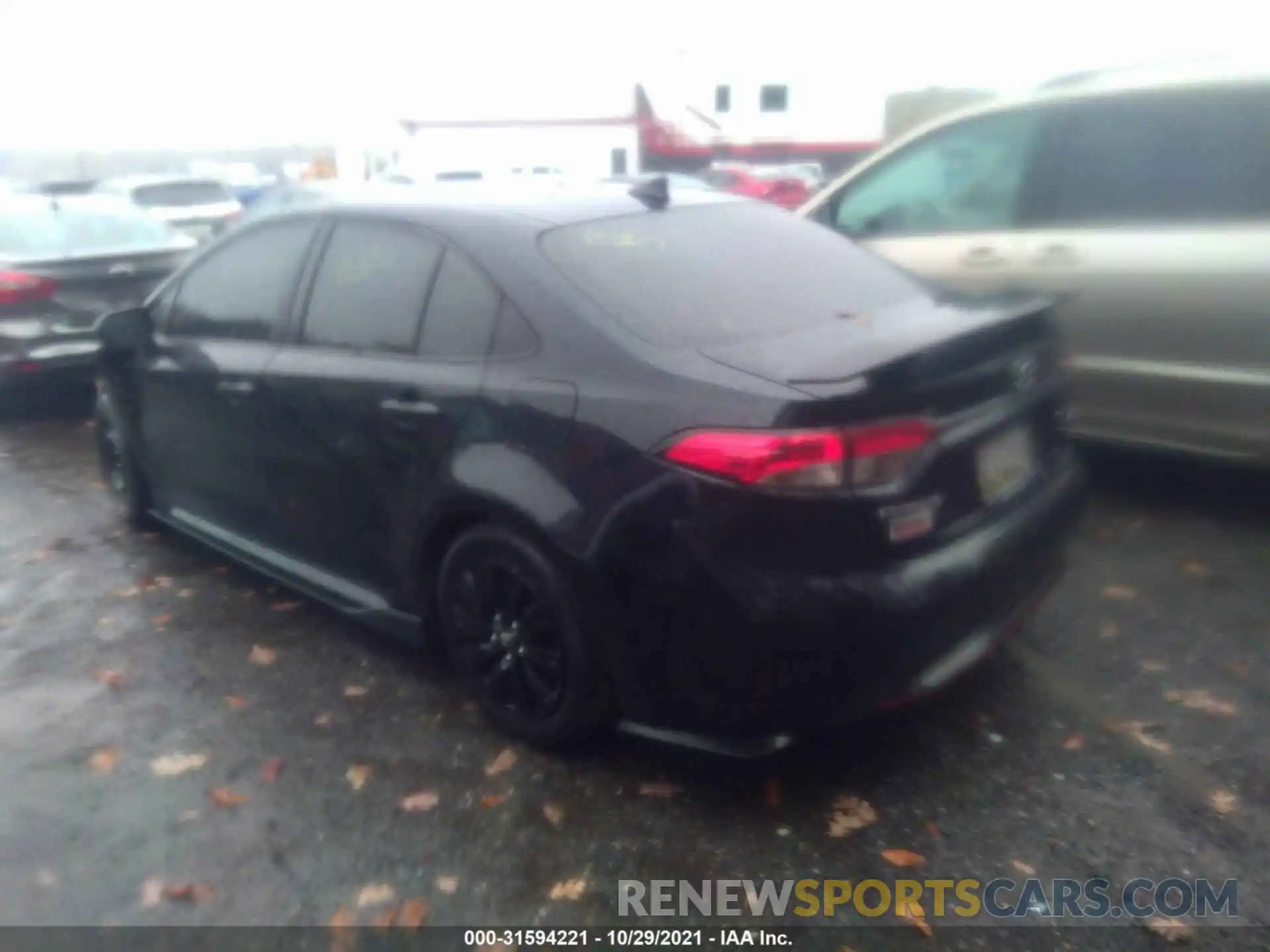 3 Photograph of a damaged car JTDEPRAE2LJ093943 TOYOTA COROLLA 2020