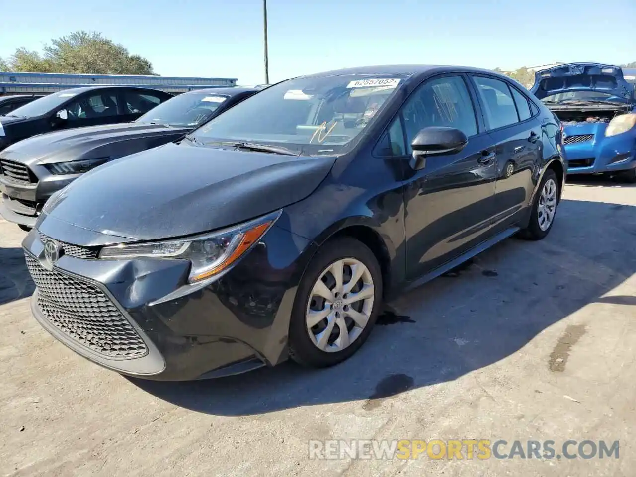 2 Photograph of a damaged car JTDEPRAE2LJ094588 TOYOTA COROLLA 2020