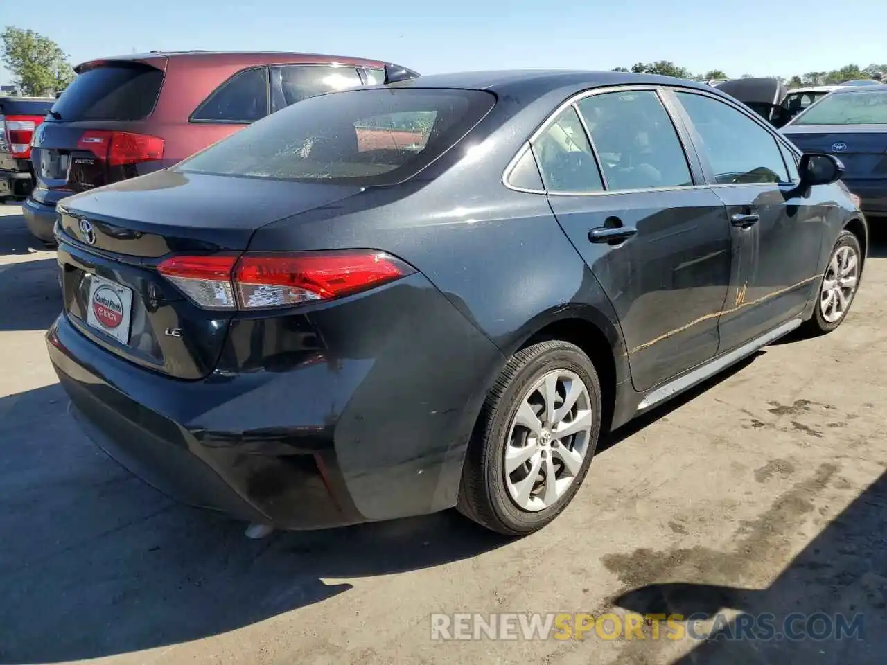 4 Photograph of a damaged car JTDEPRAE2LJ094588 TOYOTA COROLLA 2020