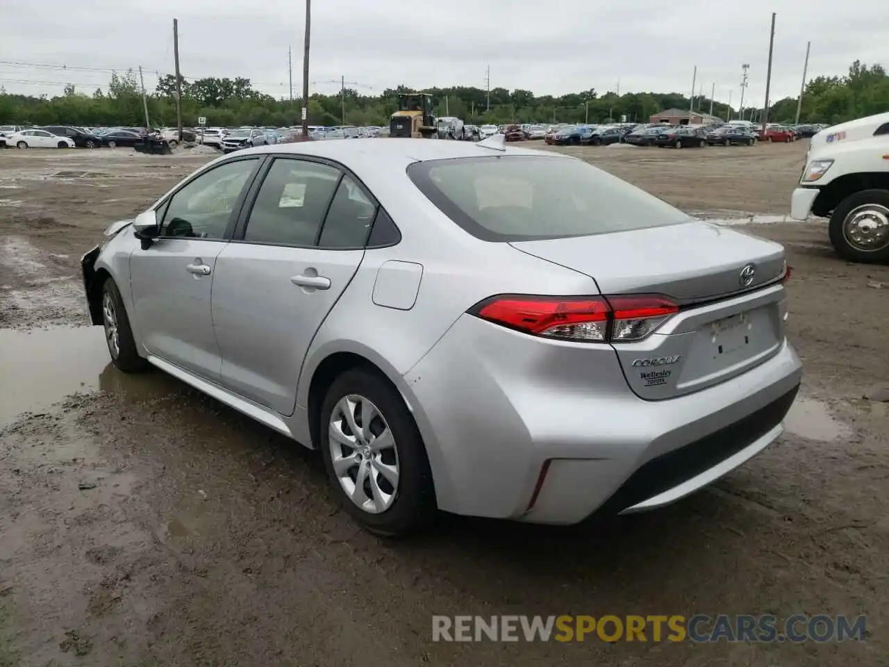 3 Photograph of a damaged car JTDEPRAE2LJ094641 TOYOTA COROLLA 2020