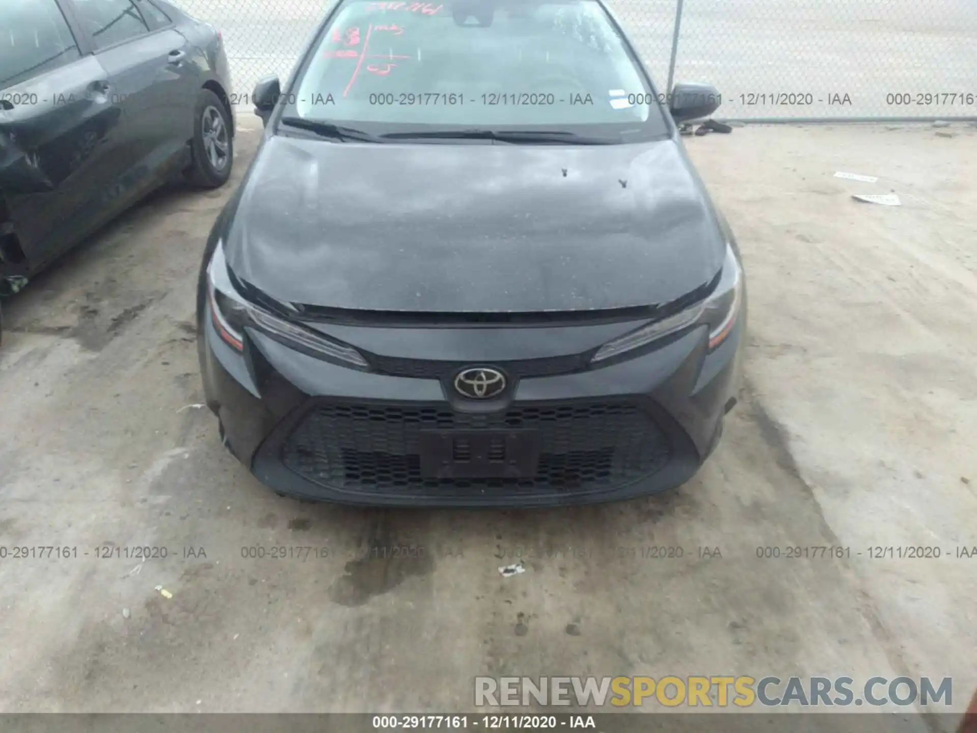 6 Photograph of a damaged car JTDEPRAE2LJ094994 TOYOTA COROLLA 2020