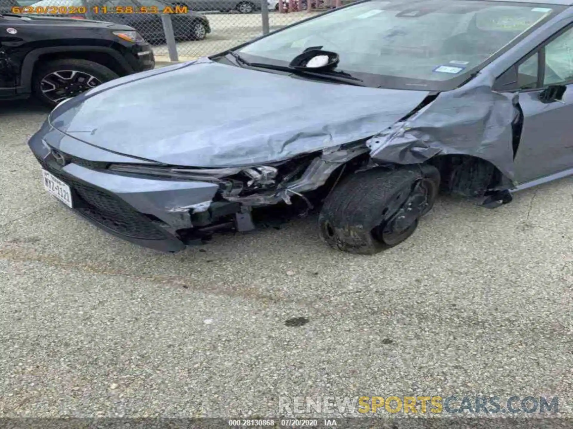 17 Photograph of a damaged car JTDEPRAE2LJ096549 TOYOTA COROLLA 2020