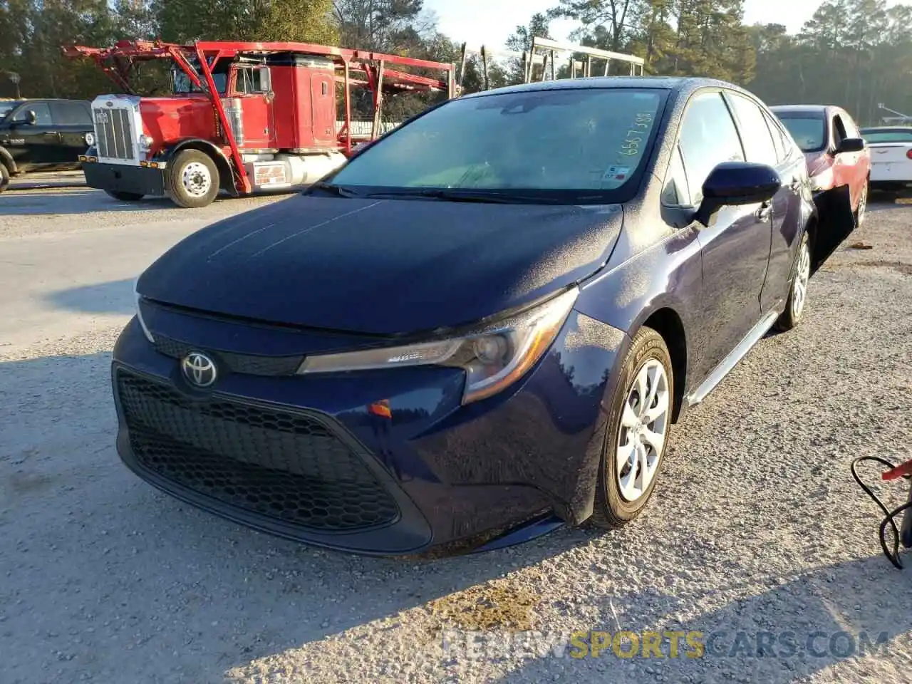 2 Photograph of a damaged car JTDEPRAE2LJ098236 TOYOTA COROLLA 2020